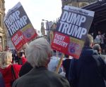 Anti Trump Rally Manchester 